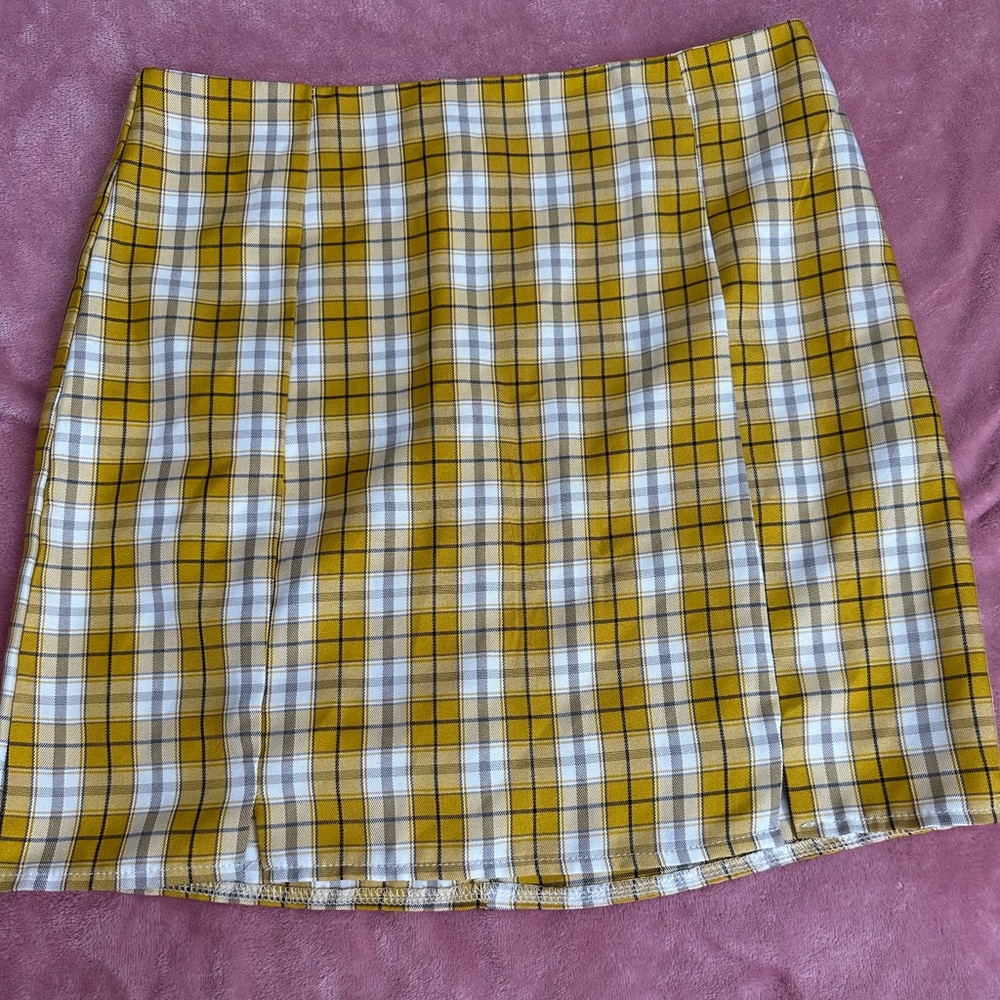 Plaid Skirt